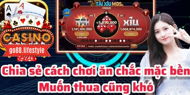 Hướng dẫn chơi Tài Xỉu GO88