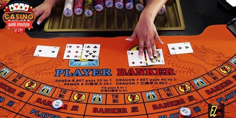 Hệ thống điểm số trong quy tắc cơ bản trong game Baccarat